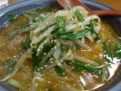 激辛!レバニララーメン 北京亭(山形市)