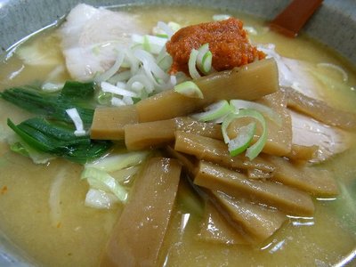 激辛!レバニララーメン 北京亭(山形市)