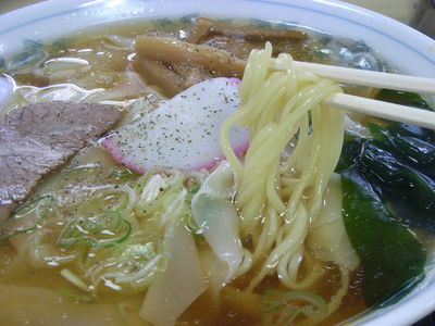 冷やしワンタンメン(栄屋本店)
