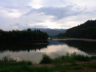 最上川 ビューポイント 村山市大淀