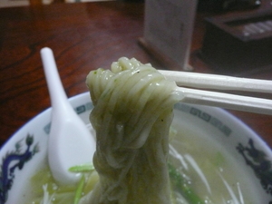アスパラ麺(クラブ食堂)