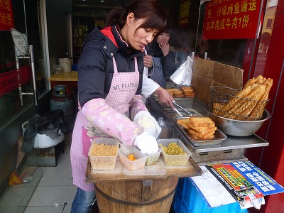 上海の朝食・飯団